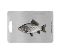 Stainless Steel Cutting Board,Steel Cutting Boards for Kitchen,Double Sided Meat Cutting Board with Clear Scale | Kitchenware, Dishwasher Safe Cutting Boards