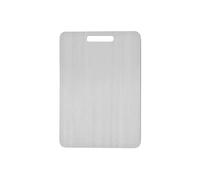 Stainless Steel Cutting Board Titanium Cutting Boards for Kitchen Stainless Board 304 Steel Thickened Double Sided(46CM x 30CM)