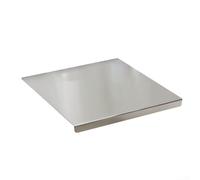 Stainless Steel Cutting Board With Lip 40x30cm Fruit Vegetable Pastry Kneading Panel Kitchen Tool Gadget