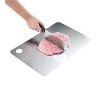 Stainless Steel Cutting Boards for Kitchen,Stainless Steel Cutting Board - Vegetable Cutting Mat - Thickened Cutting Boards Double Sided Cutting Boards for Kitchen