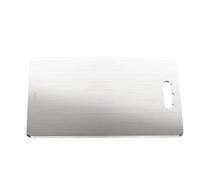 Stainless Steel Cutting Boards - Kitchen Chopping Board, Double Sided Chopping Board | Non Stick Stainless Steel Cutting Board, Chopping Cutting Board for Kitchen
