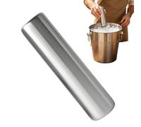 Stainless Steel Cylinder Ice Pack, 6.3x1.57 In Portable Picnic Cooling Ice Pack, Beverage Cooler, Portable And Reusable Quick Freezing Leak Proof Cooling Stone, For Beer Wine Cocktail Coffee Chocolate