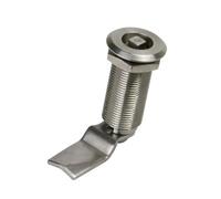 Stainless Steel Cylinder Lock Extended Triangle Four Angle Cabinet and Cupboard Lock(Style 02)
