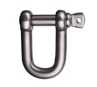 Stainless Steel D Shackle, Stainless Steel D Quick Coupling, M4-M28, 0.12t-7t Lifting Shackles for Heavy Duty Rigging(M18)