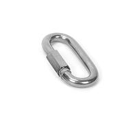 Stainless Steel D Shaped Buckle Fast Release Carabiner Hiking Rock Climbing Chain Connector Accessories Outdoor Equipment M12