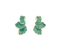 Stainless Steel Dangle Earrings Irregular Petal Earrings for Women Flower Drop Dangle Earrings Petal Earrings Jewelry, Stainless Steel, No Gemstone