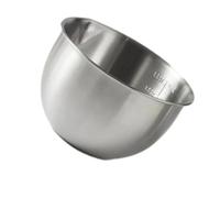 Stainless Steel Dark Mixing Bowl for Baking Salad,Silver 2500ml | Stainless steel,anti-break,anti-drop,lightweight,versatile for baking,serving,storage,decorative,easy to use