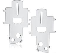 Stainless Steel Deck Key Marine Gas Cap Wrench Multi Tool for Boats | 304 Rust Resistant Shackle Key with Bottle Opener, Compact Silver Hardware for Standard Covers