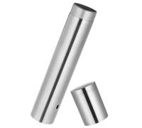 Stainless Steel Decorative Birth Certificate Holder Tube Compact Document Storage Cylinder for Diploma Marriage Certificate and Keepsakes Vintage Style