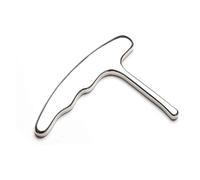 Stainless Steel Deep Tissue Trigger Point Massage Tool,Reflexology Acupressure Massage Sticks for Myofascial Release Pain(Silver A)