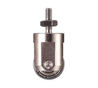 Stainless Steel Dial Indicator Point Roller Contact Tip with M2.5 Thread, 10mm Diameter, 22.5mm Length for Digital and Analog Gauges