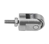 Stainless Steel Dial Indicator Wheel Probe Tip, M2.5 Thread Roller Point with 10mm Diameter and 22.5mm Length for Electronic &