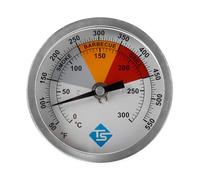 Stainless Steel Dials Temperature Meter High Precisions 1/2NPT Thread 83mm Diameter Thermometers 0-300℃/50-550℉ Temperature Measurement Tool