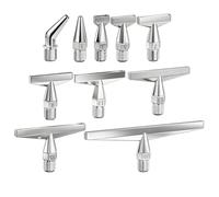 Stainless Steel Diamond Painting Pen Tip, Threaded Screw Replacement Pen Multi-Placer Tips Nibs Heads, Unbreakable, Shape-Stable, Multi-Size Drill Placement, Diamond Art Kit for Adults (Odd Number)