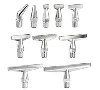 Stainless Steel Diamond Painting Pen Tip, Threaded Screw Replacement Pen Multi-Placer Tips Nibs Heads, Unbreakable, Shape-Stable, Multi-Size Drill Placement, Diamond Art Kit for Adults (Even Number)