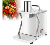 Stainless Steel Dicing Machine,Automatic Potato Onion Slicing Cube Cutting,Stainless Steel, with 6/8/10/12/15mm Blades for Potatoes, Carrots, Onions, Ham Sausage