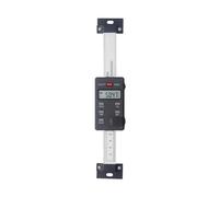 Stainless Steel Digital Display Ruler, Horizontal/Vertical Measuring, 100-400mm Range, Precision Tool for Crafting, Woodworking, and DIY Projects