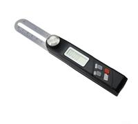 Stainless Steel Digital Protractor Gauge, 360 Degree Electronic T-Bevel Level with Metric/Imperial Scale, Folding Angle Ruler for Woodworking DIY