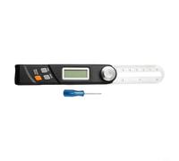 Stainless Steel Digital Protractor Gauge with 360° Rotary T-Bevel for | Angle Measurement, Folding Design, Metric & For Imperial Scales