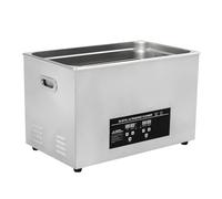 Stainless Steel Digital Ultrasonic Cleaner Cleaning Machine Capacity Ultra Sonic Bath for homes laboratories the jewelry industry watch stores banks offices hospitals schools and more (30L)