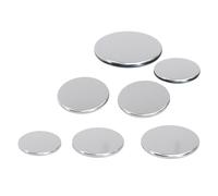 Stainless Steel Disc Plate Dia 6/7/8/9/18mm Circular Solid Flat-Plate Round Disk Sheet Waterproof Proof Thick 1-3.0mm for Crafts Metal Stamping and Jewelry Making(15x3.0mm,10PCS)