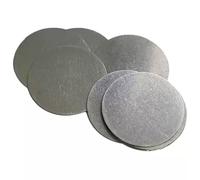 Stainless steel disc, Stainless Steel Discs 0.5mm Thick 18-30mm Diameter 20 Pcs(20mm)