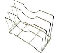 Stainless Steel Dish Drying Rack - Wire Dish Rack in Sink Chopping Board Holder Cutting Board Rack Kitchen Organizer - Silver Dish Racks for Kitchen Counter Top Organizer Kitchen Storage Rack