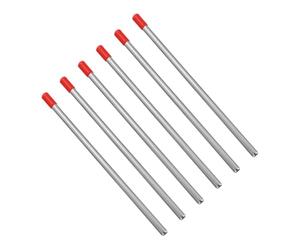 Stainless Steel Dishwasher Bottle Rack Insert 6pc Red 18.2cm | Easy Installation, Space-saving Design, for Soda Bottles and Wine Glasses, Fits Dishwasher Use