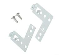 Stainless Steel Dishwasher Fixing Clips 170664 2pcs | compatibility, fits for kenmore for elite for bosch for gaggenau, under counter installation, stops shaking and noise