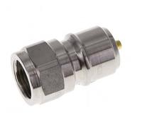 Stainless Steel DN 10 Coupling For Washing Machine Plug G 3/8 inch Male Threads Double Shut-Off