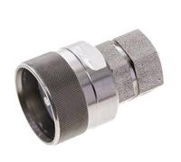 Stainless Steel DN 12.5 Hydraulic Coupling Plug G 1/2 inch Female Threads ISO 14541 D M36 x 2