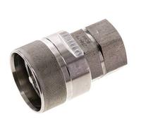 Stainless Steel DN 20 Hydraulic Coupling Plug G 3/4 inch Female Threads ISO 14541 D M42 x 2
