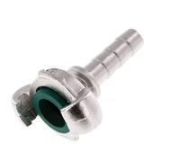 Stainless Steel DN 9 DIN 3489 Twist Claw Coupling 13 mm (1/2'') Hose Barb