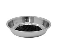 Stainless steel dog bowls with non-slip licking mat Nobby Pet