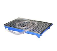 Stainless Steel Dog Toilet,Stainless Steel Dog Toilet Potty Tray with Water Pipe for Indoor/Outdoor Training - Ideal for Small and Medium Dogs, Including Teddy and Golden Retriever