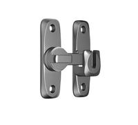 Stainless Steel Door Bolt Latch Buckle, 90/180 Degree Sliding Flip Up Latch for Door Window Multicolor(Grey)
