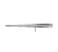 Stainless Steel Door Bolt Latch Lock for Doors and Cabinets | Silver Finish, Simple Install, Privacy Protection, Anti-theft Floor Bolt Capability for Hotel Room Doors and Garden Use
