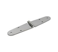 Stainless Steel Door Hinges, Six-Hole Cabinet and Window Hinges, Strong and Sturdy, 2 Pairs of Extended Cast Hinges