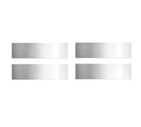 Stainless Steel Door Kick Plate 42cm Scratch-Proof 2pcs or 4pcs | Easy 3-step installation Resists bending and cracking Fits most swing doors Size 42x11x3cm