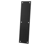 Stainless Steel Door Kick Plate Shield 11.99x2.95 Inch Black