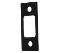 Stainless Steel Door Latch Strike Plate Universal Fit for Internal Doors | Smooth Modern Finish, Convenient Installation, Supports Door Latches, Suitable for Front Doors, Apartments, Rental