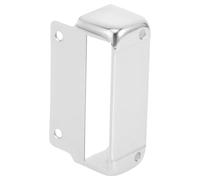 Stainless Steel Door Lock Reinforcer for Metal Doors, Anti-Theft | Screw-on Installation, Fits 35-50mm Thickness, Silver Finish, for Home Entry Doors and Rental Security