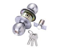 Stainless Steel Door Lock Set Exterior Door Konbs Entrance Key Locker-Copper Lock Core - Latch Size 60mm