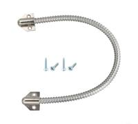 Stainless Steel Door Loop 400mm Cord Protector for Security Doors - Metal Sleeve for Video Lines Silver