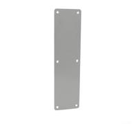 Stainless Steel Door Pull Plate, Heavy Duty Push Handle for Wooden Sliding Doors and Inspection Hatches, Polished Flush Mount Hardware with Wide Base,(Without handle)