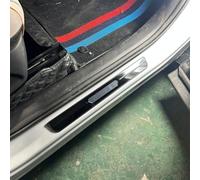 Stainless Steel Door Sill Strips For Discovery 4 5-Seats 2010-2016, Anti-Scratch Kick Plates Waterproof Non-Slip Welcome Pedal Strips Decoration Accessories