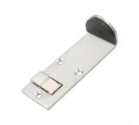 Stainless Steel Door Stopper and Blocker with Windproof Clamp for Reliable Door Hold Suitable for Chain Stores and Office Settings (8CM-R)