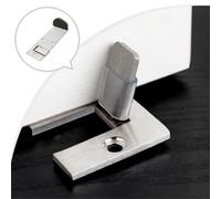 Stainless Steel Door Stopper and Blocker with Windproof Clamp for Reliable Door Hold Suitable for Chain Stores and Office Settings (8CM-L)