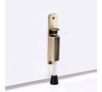 Stainless Steel Door Stops， Adjustable Door Locks Holder Stop/Release by Foot Anti-Rust and Durability Anti-Door Collision(Green Bronze)