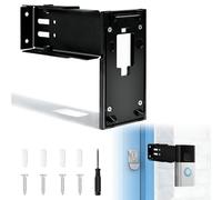 Stainless Steel Doorbell Mount for Ring(2nd Gen), Doorbell Extender Mount, Adjustable 3.5" to 5.9", Better Visibility and Angle, for Home Rentals, Office